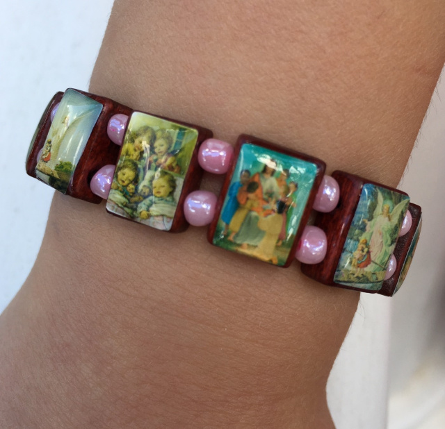 Child Angel Stretch Bracelet